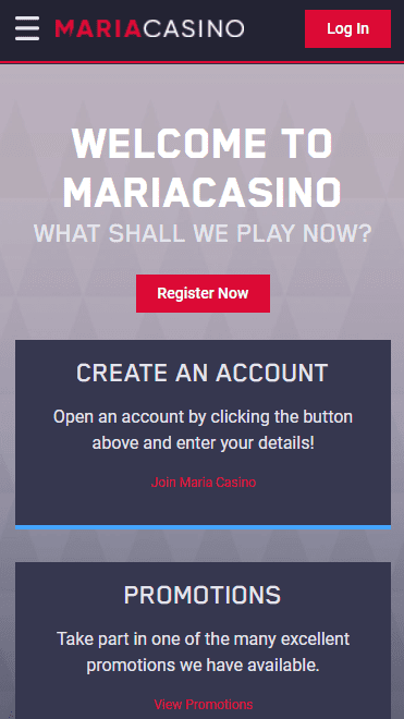 Mobile Version Casino Maria
