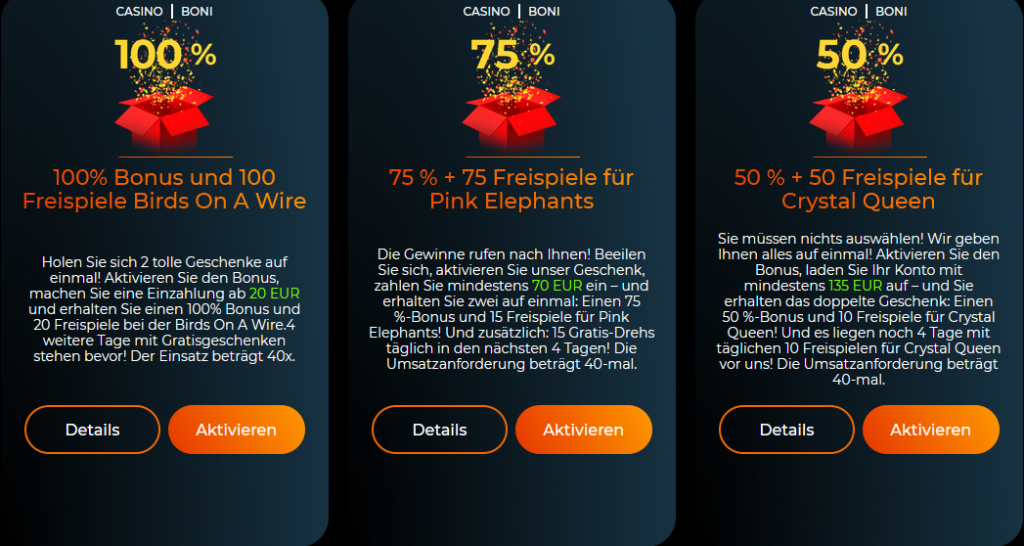 Fortune Clock kasino bonus