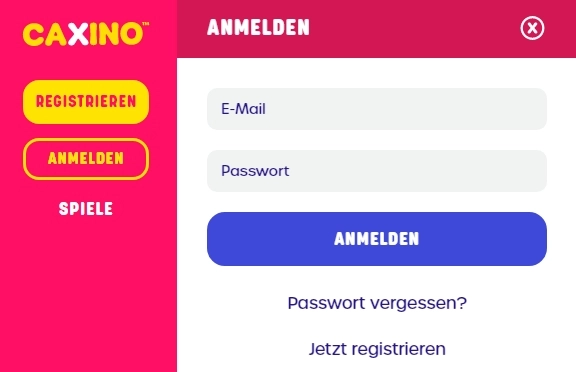 caxino login
