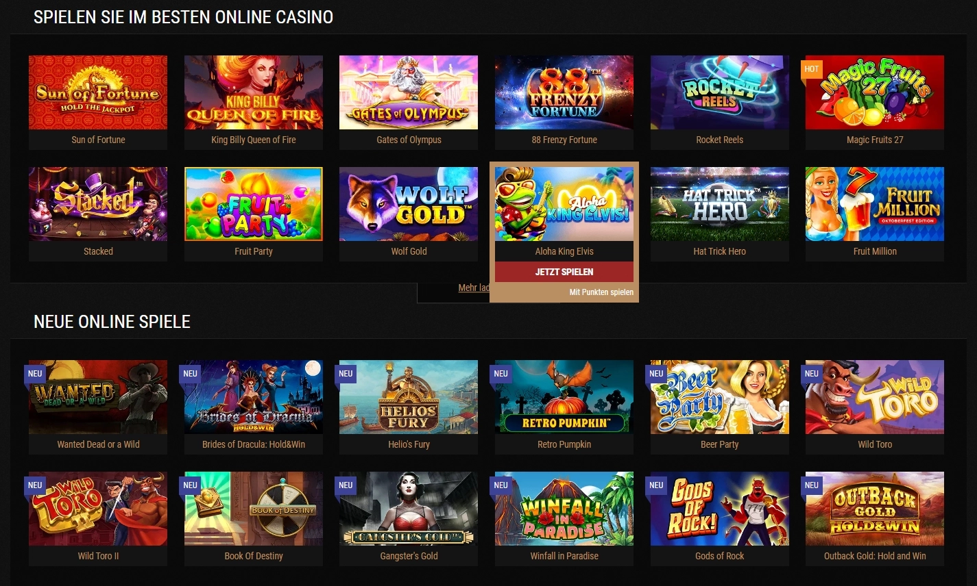 billy king casino spiele