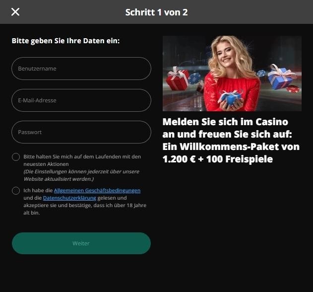 bcasino online login