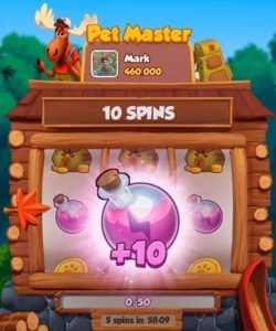 free spin pet master